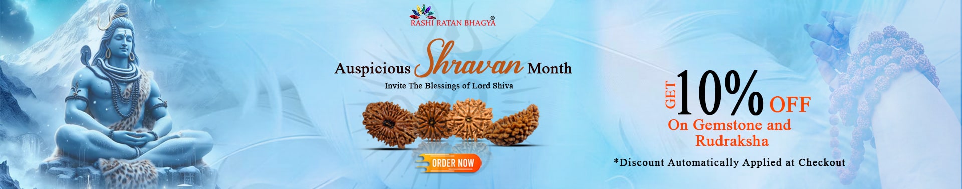 Shravan Month offer - get 10% discount